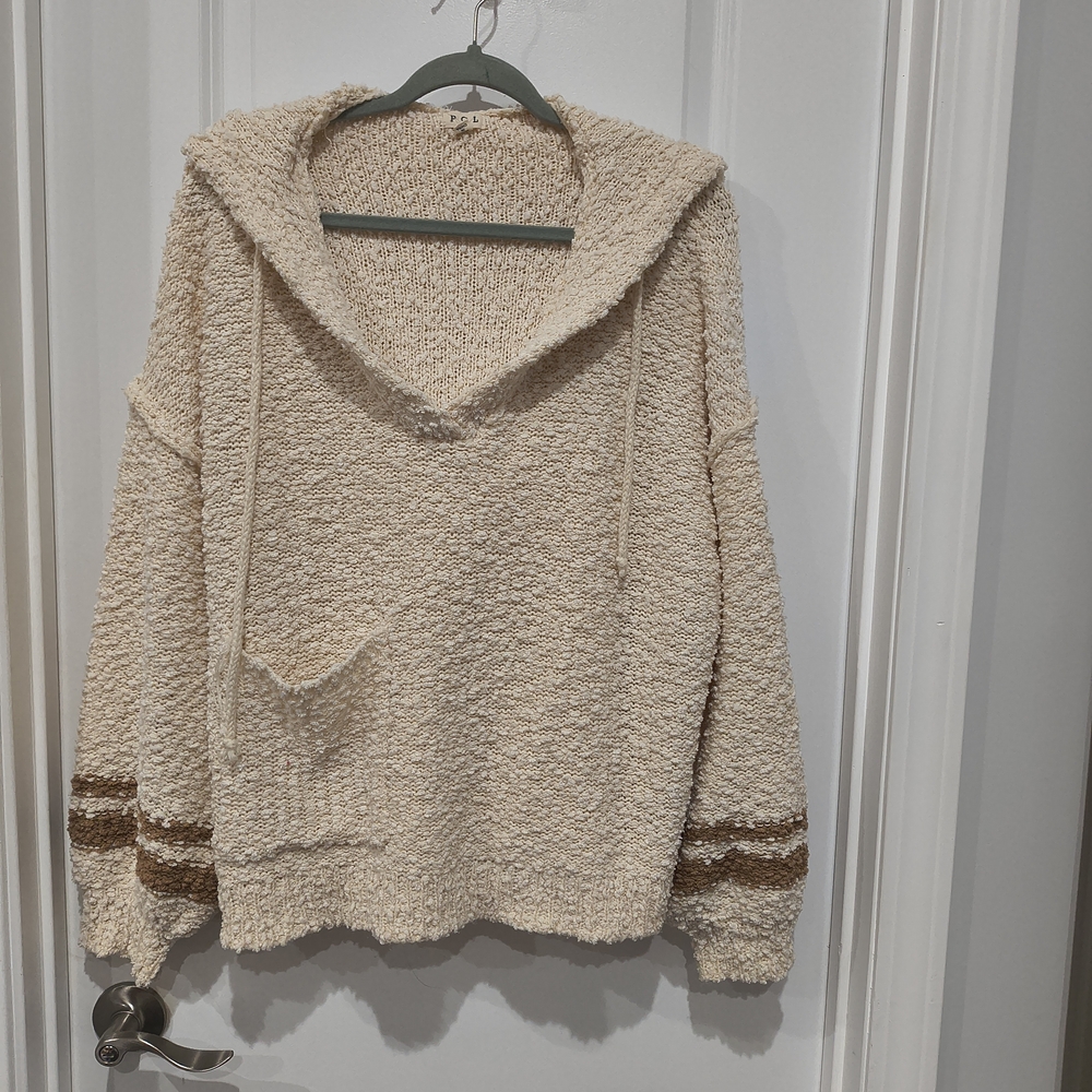 POL Cream Knit Sweater
